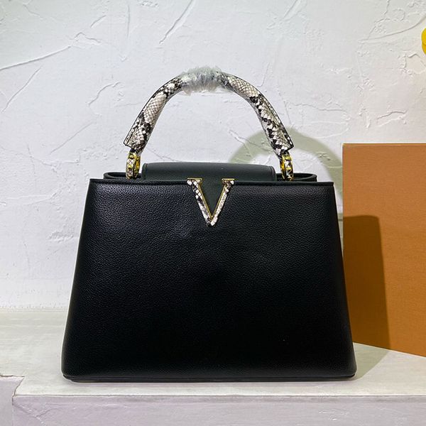 capucines tote bag women handbags purse crossbody bags clemence cowhide leather bottom nail snake shaped handle long strap women shoulder ba
capucines tote bag women handbags purse crossbody bags clemence cowhide leather bottom nail snake shaped handle long strap women shoulder ba