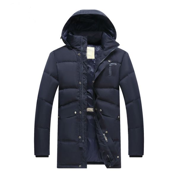 fashion mens down parkas quality winter jacket men thicken warm long hooded coat solid mans jackets gift outwear jaqueta masculina m l 2x, Black
fashion mens down parkas quality winter jacket men thicken warm long hooded coat solid mans jackets gift outwear jaqueta masculina m l 2x, Black