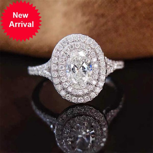 choucong brand wedding rings luxury jewelry pure 100% 925 sterling silver oval cut white z cz diamond gemstones party eternity women engagem, Slivery;golden
choucong brand wedding rings luxury jewelry pure 100% 925 sterling silver oval cut white z cz diamond gemstones party eternity women engagem, Slivery;golden