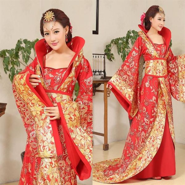 stage wear luxury princess fairy royal ancient costume chinese classical dance costumes hanfu tang dynasty tailing clothing2793, Black;red
stage wear luxury princess fairy royal ancient costume chinese classical dance costumes hanfu tang dynasty tailing clothing2793, Black;red