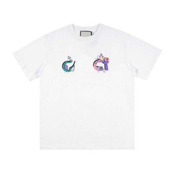 2023ss early spring new high-grade cotton printed t-shirt round neck stitching pullover short sleeves size m-xxxl color black white r5i3s33, Black;brown
2023ss early spring new high-grade cotton printed t-shirt round neck stitching pullover short sleeves size m-xxxl color black white r5i3s33, Black;brown