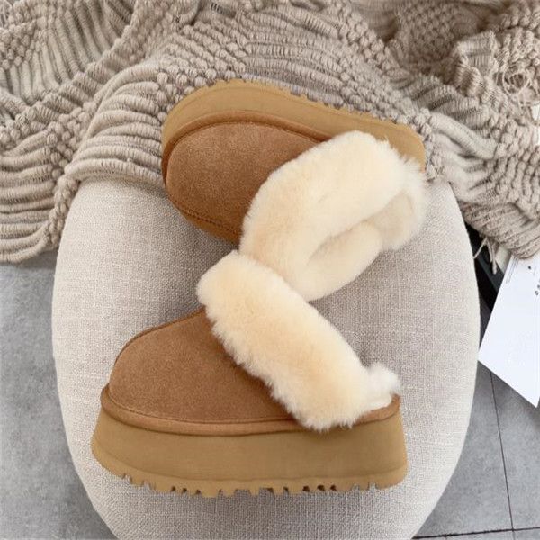 tasman snow boots chestnut fur slides sheepskin shearling tazz mules women men ultra mini platform boot slip-on shoes suede upper comfort fa, Black
tasman snow boots chestnut fur slides sheepskin shearling tazz mules women men ultra mini platform boot slip-on shoes suede upper comfort fa, Black