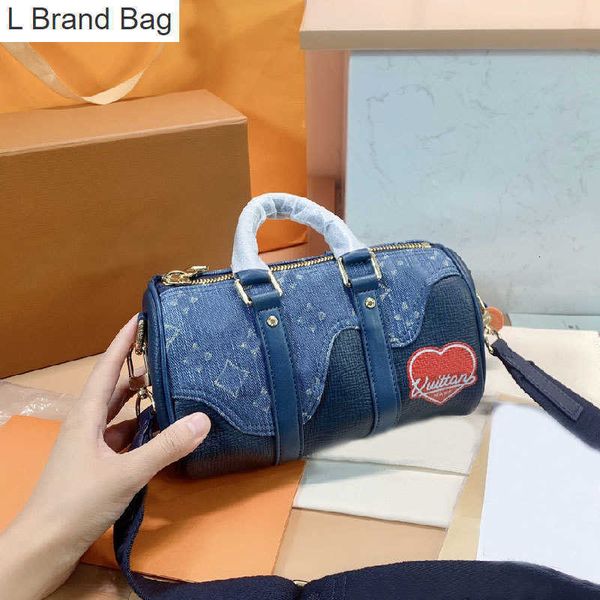 l bag denim speed pillow bag crossbody tote bag handbag women purse patchwork leather large capacity pocket detachable strap plain fashion h, Black
l bag denim speed pillow bag crossbody tote bag handbag women purse patchwork leather large capacity pocket detachable strap plain fashion h, Black