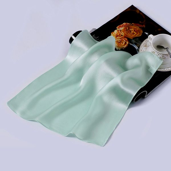 portable mulberry silk 100 silk handkerchief small square scarf small scarf pocket scarf solid color option, Black;white
portable mulberry silk 100 silk handkerchief small square scarf small scarf pocket scarf solid color option, Black;white