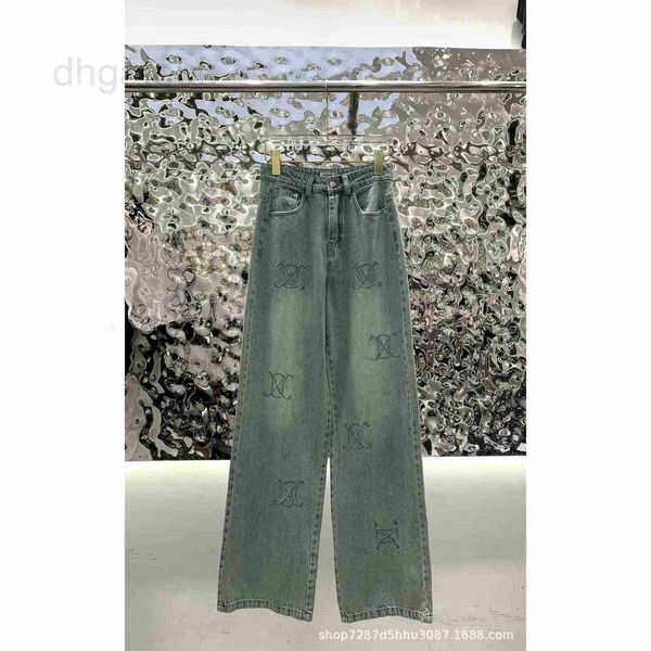 women's jeans designer spring/summer new heavy industry embroidery letter fabric soft comfortable wide leg fashion slim denim 38nz, Blue
women's jeans designer spring/summer new heavy industry embroidery letter fabric soft comfortable wide leg fashion slim denim 38nz, Blue