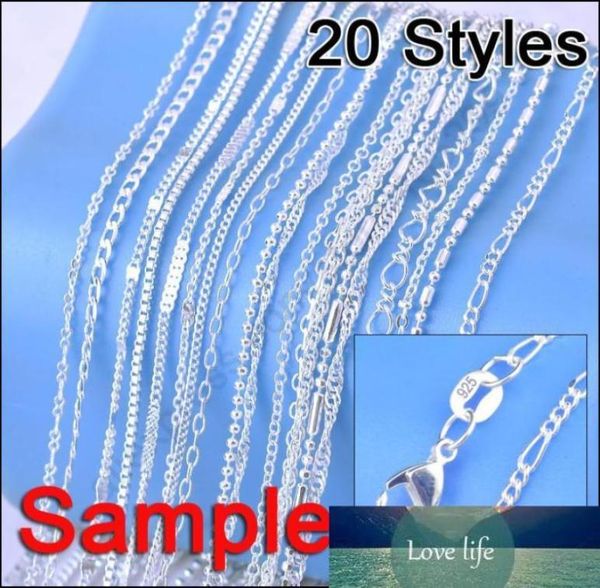 chains necklace jewelry sample order 20pcs mix 20 styles 18 genuine 925 sterling silver link necklace set lobster clasps 925 t9835592
chains necklace jewelry sample order 20pcs mix 20 styles 18 genuine 925 sterling silver link necklace set lobster clasps 925 t9835592