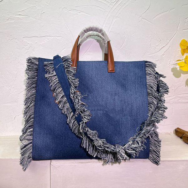 denim tassel totes handbags shoulder shopping large capacity underarm bags crossbody lady handbag purse zipper fashion letters removable adj
denim tassel totes handbags shoulder shopping large capacity underarm bags crossbody lady handbag purse zipper fashion letters removable adj