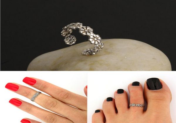 alloy rings fashion wommen summer brief vintage antique silver plated flowers toe rings knuckle rings jewelry whole drop shipp9130099
alloy rings fashion wommen summer brief vintage antique silver plated flowers toe rings knuckle rings jewelry whole drop shipp9130099