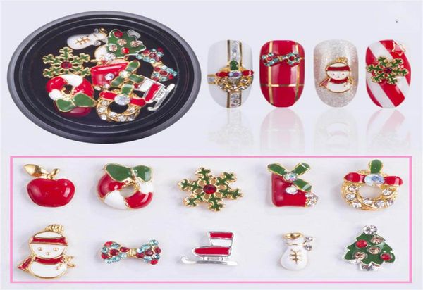 10 designsbox alloy metal snowman nail rhinestones christmas diy 3d nail art decorations charms accessories tools9118395, Silver;gold
10 designsbox alloy metal snowman nail rhinestones christmas diy 3d nail art decorations charms accessories tools9118395, Silver;gold
