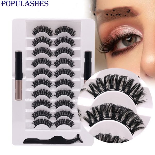 false eyelashes ten pairs of russian volume magnet kit with 2 bottles liquid eyeliner magnetic fluffy curled eye lash s 230801
false eyelashes ten pairs of russian volume magnet kit with 2 bottles liquid eyeliner magnetic fluffy curled eye lash s 230801