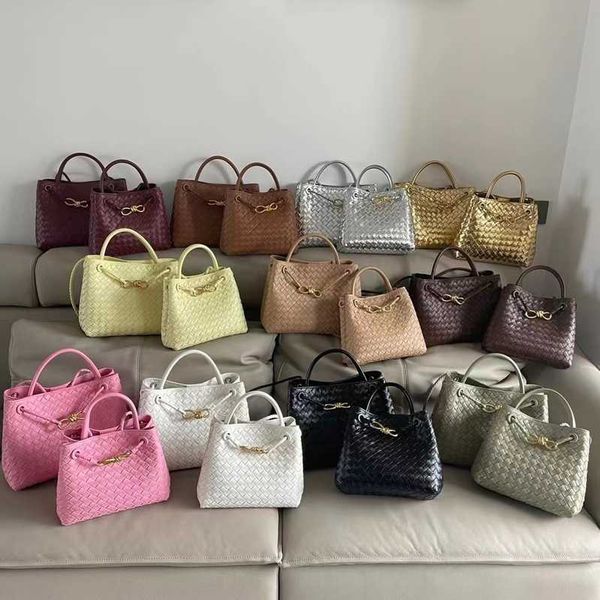 designer andiamo bag botegas small design metal rope buckle leather woven tote one shoulder portable large capacity vegetable basket women&#
designer andiamo bag botegas small design metal rope buckle leather woven tote one shoulder portable large capacity vegetable basket women&#