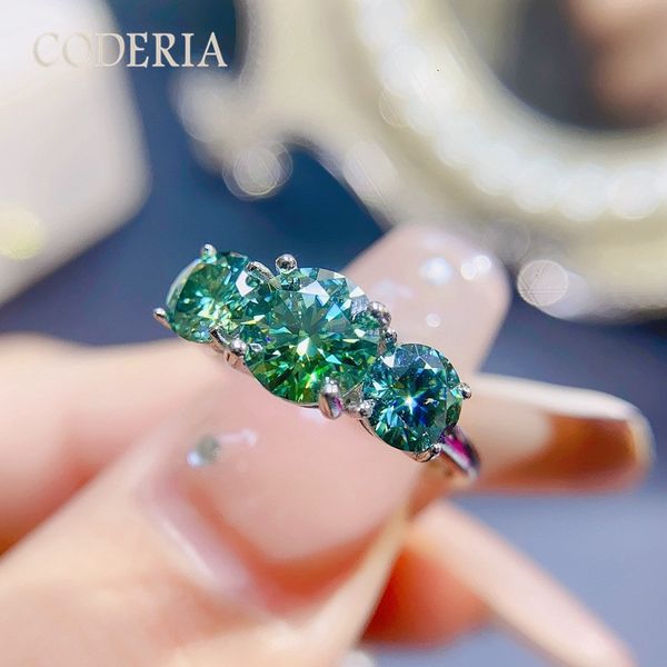 wedding rings certified real green 4 carat sterling silver ring women party fashion jewelry band box 230802, Slivery;golden
wedding rings certified real green 4 carat sterling silver ring women party fashion jewelry band box 230802, Slivery;golden