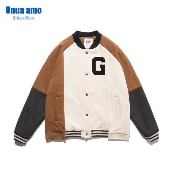 men's vests hip hop baseball jacket men spring letters g embroidery retro contrast stitching harajuku casual varsity college coat 23080, Black;white
men's vests hip hop baseball jacket men spring letters g embroidery retro contrast stitching harajuku casual varsity college coat 23080, Black;white
