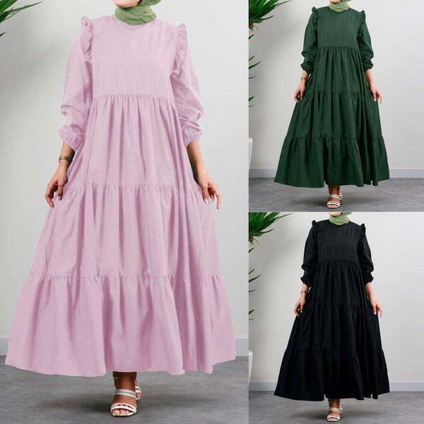vintage round neck long sleeve womens clothing spring and autumn casual dress robe, Black;gray
vintage round neck long sleeve womens clothing spring and autumn casual dress robe, Black;gray