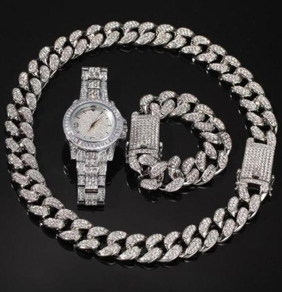 2020 men hip hop iced out bling chain necklace bracelets watch 20mm width cuban chains necklaces hiphop charm jewelry gifts293a7073481, Silver
2020 men hip hop iced out bling chain necklace bracelets watch 20mm width cuban chains necklaces hiphop charm jewelry gifts293a7073481, Silver