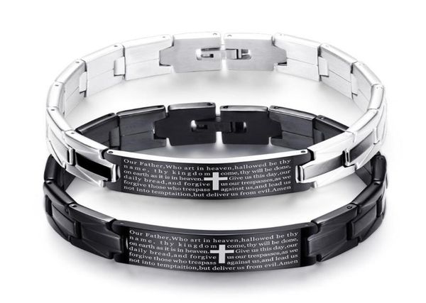 bangle holy bible men bracelet black stainless steel watch strap silvering plating jewelry gift for women2671524
bangle holy bible men bracelet black stainless steel watch strap silvering plating jewelry gift for women2671524
