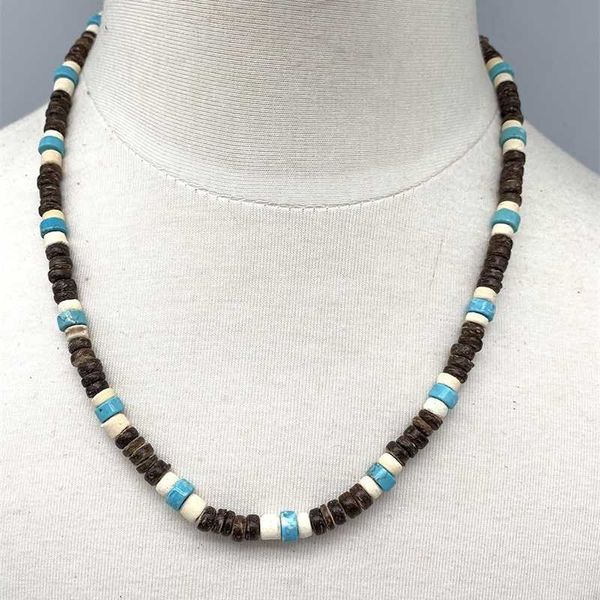 beaded necklaces men's new african necklace fashion jewelry trend surfer gift wooden beach 230613, Silver
beaded necklaces men's new african necklace fashion jewelry trend surfer gift wooden beach 230613, Silver