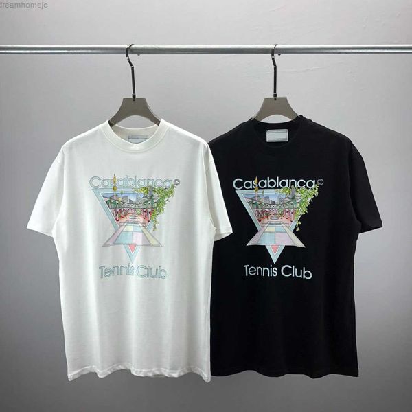 ther new casablanca short sleeve fashion 100% cotton oversize tee shirts summer casual top, White;black
ther new casablanca short sleeve fashion 100% cotton oversize tee shirts summer casual top, White;black