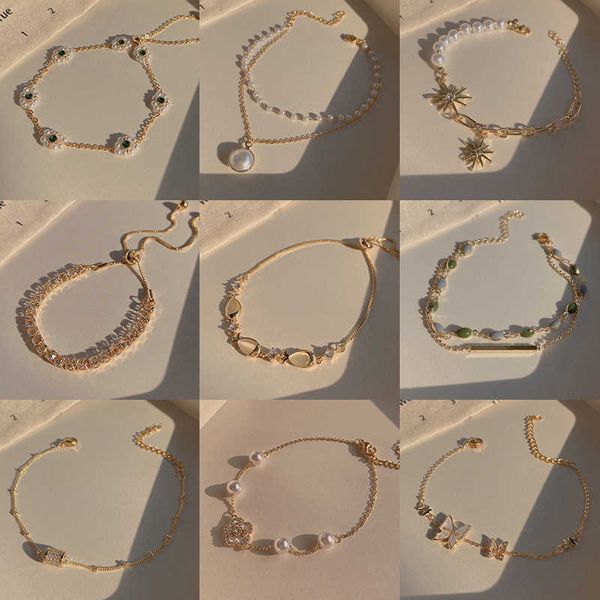 korean pearl bracelet women's ins style small market high grade titanium steel bracelet couple handstring jewelry, Black
korean pearl bracelet women's ins style small market high grade titanium steel bracelet couple handstring jewelry, Black