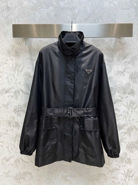 designer women outerwear solid color lady stand collar coat long sleeved jacket size s-l waist strap design windbreaker july31, Tan;black
designer women outerwear solid color lady stand collar coat long sleeved jacket size s-l waist strap design windbreaker july31, Tan;black