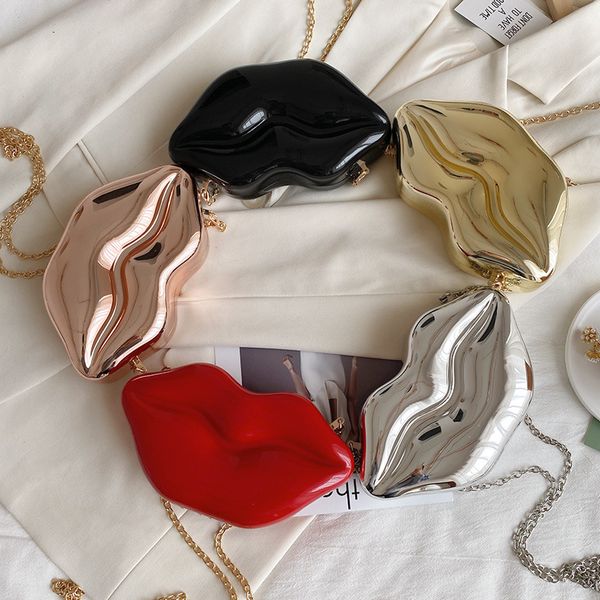 new designer mini lip purse box clutch lip shaped party evening bags lady crossbody key sweetie lipsticker bag lovely hasp lock gold chain l
new designer mini lip purse box clutch lip shaped party evening bags lady crossbody key sweetie lipsticker bag lovely hasp lock gold chain l