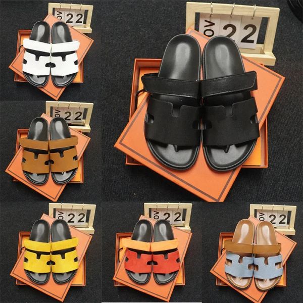 designer chypre extravagant slippers women leather sandals men ladies flip flops hook and loop fasteners summer beach flat slipper qibmtg, Black
designer chypre extravagant slippers women leather sandals men ladies flip flops hook and loop fasteners summer beach flat slipper qibmtg, Black