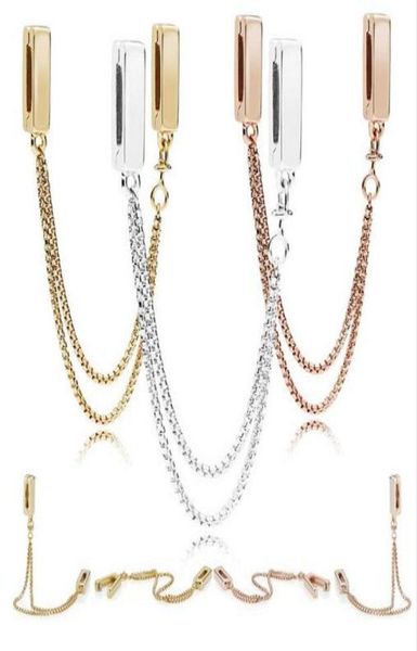 2018 new reflections floating chains safety chain charm 100% 925 sterling silver beads fit bracelet gift diy jewelry5002351, Bronze;silver
2018 new reflections floating chains safety chain charm 100% 925 sterling silver beads fit bracelet gift diy jewelry5002351, Bronze;silver