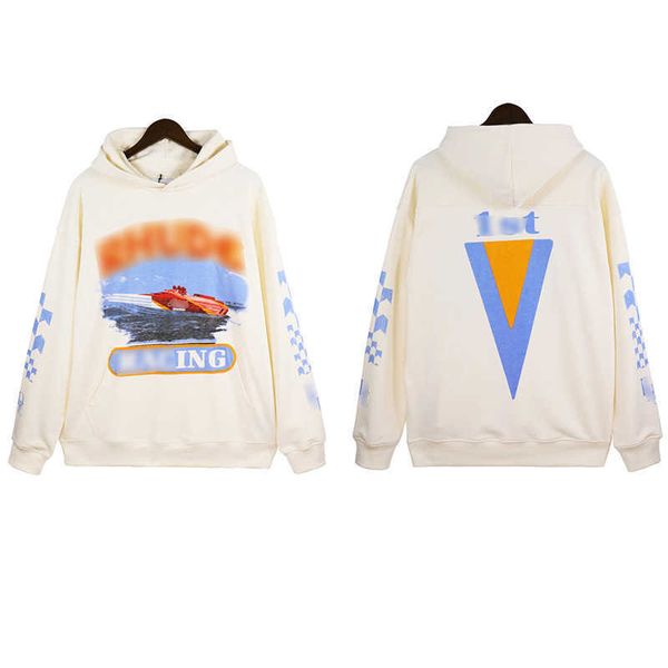 yacht print rhude slogan couple hooded hoodie men's fashion ins autumn and winter coat, Black
yacht print rhude slogan couple hooded hoodie men's fashion ins autumn and winter coat, Black