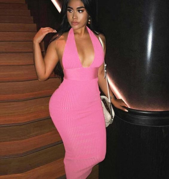real pos 2019 black pink women dress deep vneck halter backless dress nightclub wear whole1714126, Black;gray
real pos 2019 black pink women dress deep vneck halter backless dress nightclub wear whole1714126, Black;gray