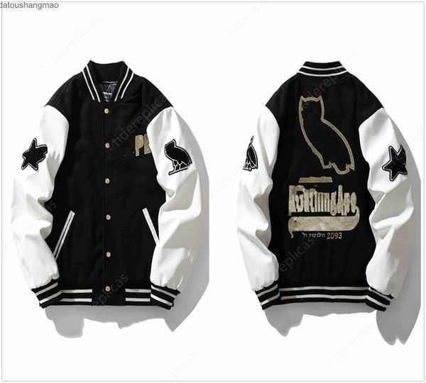mens 2023 designer cotton coat baseball jacket windbreaker windbreak varsity lightning letter stitching single breasted color block stand co, Black;brown
mens 2023 designer cotton coat baseball jacket windbreaker windbreak varsity lightning letter stitching single breasted color block stand co, Black;brown