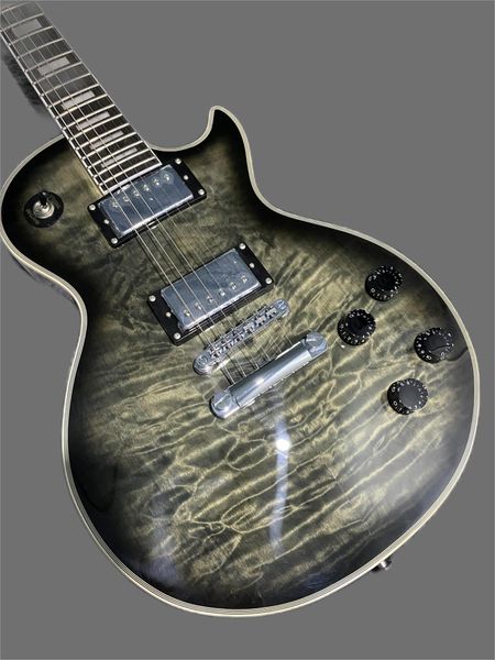 china electric guitar lp transparent black factory direct sales can be customized ing
china electric guitar lp transparent black factory direct sales can be customized ing