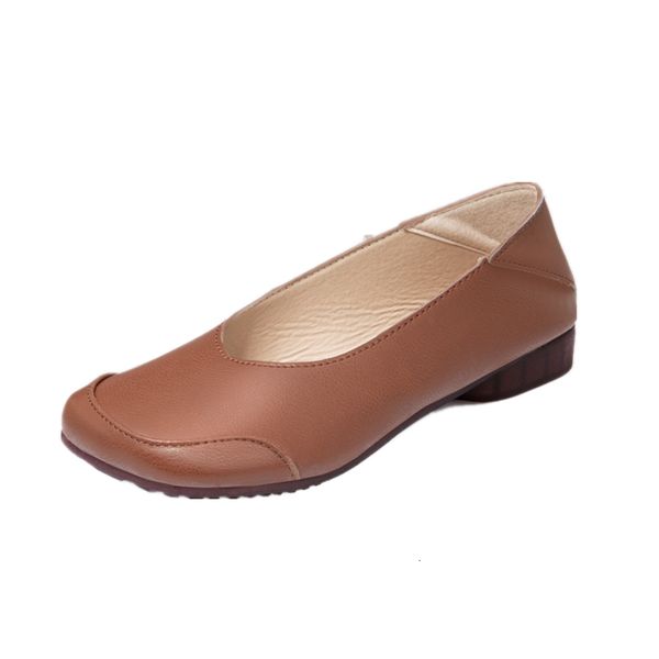 dress shoes zzfaber women soft leather round toe shallow comfortable flats female retro mother travel single casual 230801, Black
dress shoes zzfaber women soft leather round toe shallow comfortable flats female retro mother travel single casual 230801, Black