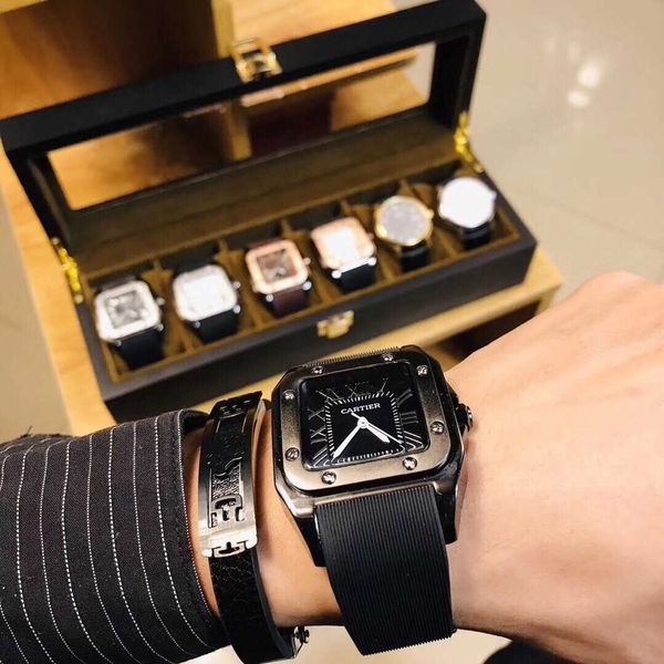 luxury classical santos watch for men movement quartz watches 3cct high qualiy prx montre luxe blue dial date uhr limited sales with box, Slivery;golden
luxury classical santos watch for men movement quartz watches 3cct high qualiy prx montre luxe blue dial date uhr limited sales with box, Slivery;golden