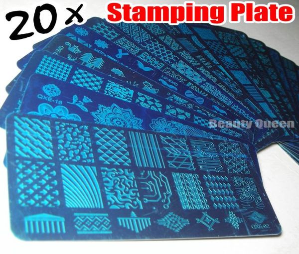 new 20pcs xl full nail stamping stamp plate full design image disc stencil transfer polish print template qxe01207308629, White
new 20pcs xl full nail stamping stamp plate full design image disc stencil transfer polish print template qxe01207308629, White
