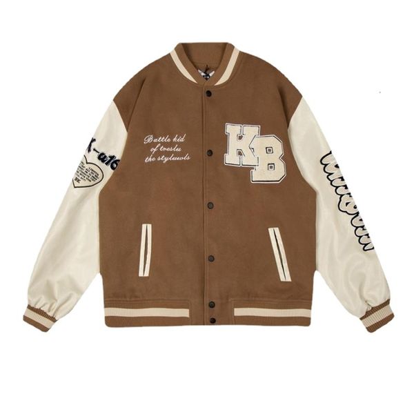 men's jackets european and american high street plus velvet thick letter embroidery baseball uniform winter clothes women loose couple, Black;brown
men's jackets european and american high street plus velvet thick letter embroidery baseball uniform winter clothes women loose couple, Black;brown