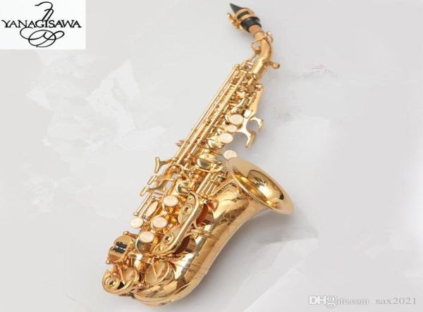 professional yanagisawa s991 curved soprano saxophone b flat sax musical instruments gold lacquer mother pearl shippi8385193
professional yanagisawa s991 curved soprano saxophone b flat sax musical instruments gold lacquer mother pearl shippi8385193