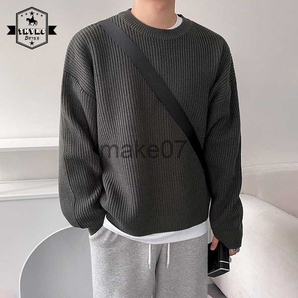 men's sweaters korean loose oneck pullover sweater mens solid color loose casual harajuku fashion simple long sleeved pullover knitwear, White;black
men's sweaters korean loose oneck pullover sweater mens solid color loose casual harajuku fashion simple long sleeved pullover knitwear, White;black
