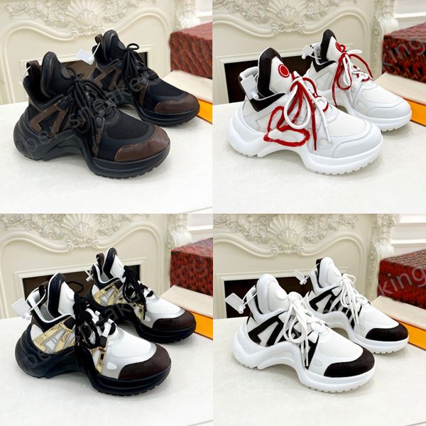 women archlights sneakers genuine leather comfortable trainers lace up sports shoes luxury designer sneaker with box 35-41
women archlights sneakers genuine leather comfortable trainers lace up sports shoes luxury designer sneaker with box 35-41