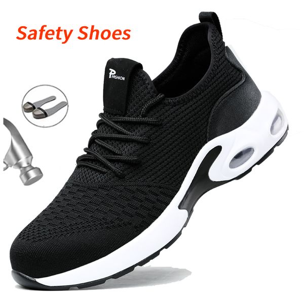 safety shoes safety boots working shoes for men steel toe lightweight footwear security 230801, Black;brown
safety shoes safety boots working shoes for men steel toe lightweight footwear security 230801, Black;brown