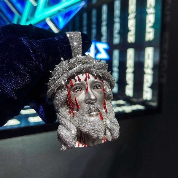 pass diamond tester bling hip hop rapper jewelry personalized custom 925 sterling silver vvs moissanite iced out jesus pendant
pass diamond tester bling hip hop rapper jewelry personalized custom 925 sterling silver vvs moissanite iced out jesus pendant