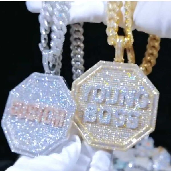 custom hip hop bling charm buss down iced out vvs moissanite diamond necklaces moissanite diamond pendant, Silver
custom hip hop bling charm buss down iced out vvs moissanite diamond necklaces moissanite diamond pendant, Silver