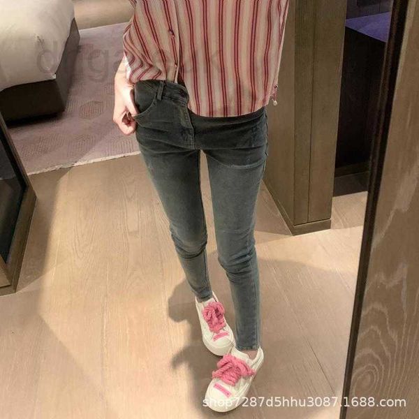 women's jeans designer summer new niche design trendy brand letter leather label embellishment elastic slim fit jeans vavz, Blue
women's jeans designer summer new niche design trendy brand letter leather label embellishment elastic slim fit jeans vavz, Blue