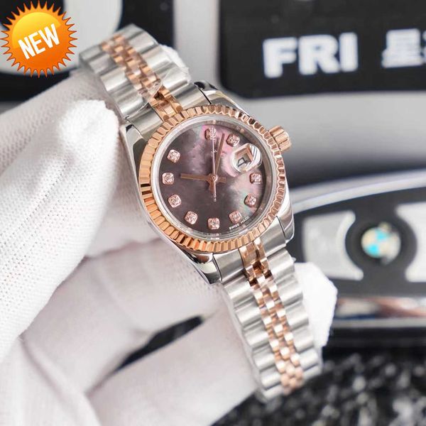 watches with box ladies watch fully automatic mechanical 28mm stainless steel strap diamond wristwatch waterproof design montre de luxe wris, Slivery;black
watches with box ladies watch fully automatic mechanical 28mm stainless steel strap diamond wristwatch waterproof design montre de luxe wris, Slivery;black