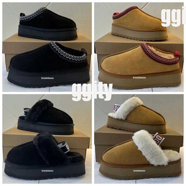 tasman slippers chestnut fur slides sheepskin shearling tazz mules women men ultra mini platform boot slip-on shoes suede upper comfort fall, Black
tasman slippers chestnut fur slides sheepskin shearling tazz mules women men ultra mini platform boot slip-on shoes suede upper comfort fall, Black