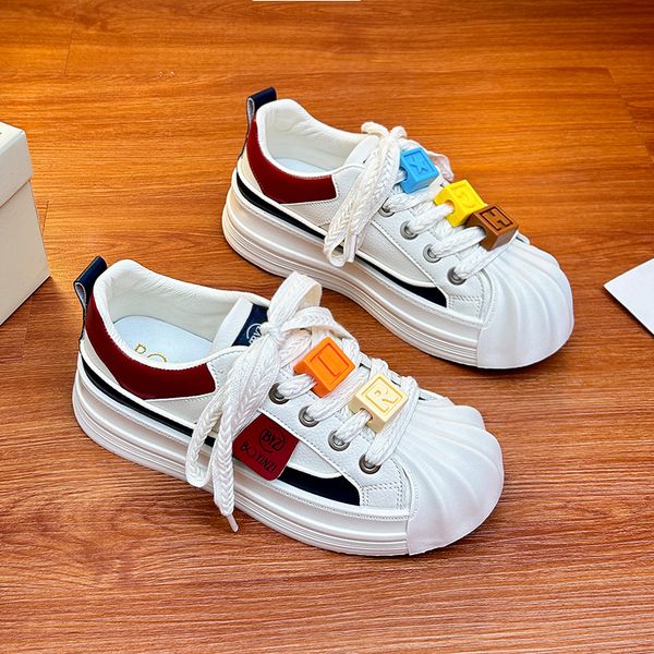 fashion design lace-up women casual shoes designer black red yellow white girls womens party play style trainers leather platform sneakers s
fashion design lace-up women casual shoes designer black red yellow white girls womens party play style trainers leather platform sneakers s