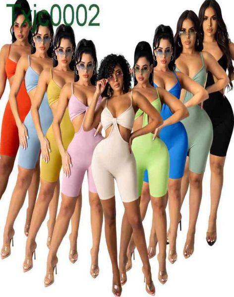women jumpsuits slim sling designer summer solid color sleeveless vest v neck shorts rompers hollow out club tight overalls p1781996, Black;white
women jumpsuits slim sling designer summer solid color sleeveless vest v neck shorts rompers hollow out club tight overalls p1781996, Black;white