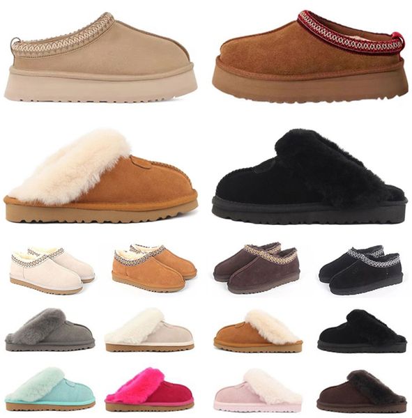 boots designer slippers chestnut fur slides sheepskin shearling tazz mules women men ultra mini platform slip-on shoes suede upper comfort f, Black
boots designer slippers chestnut fur slides sheepskin shearling tazz mules women men ultra mini platform slip-on shoes suede upper comfort f, Black