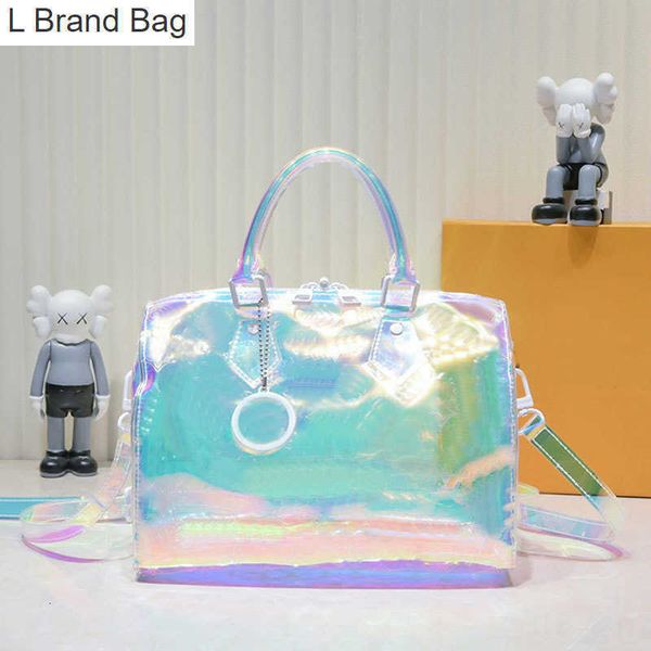l bag women pillow crossbody bag tote bag beach shoulder handbag purse pvc hand wallet transparent colorful letter printing large capacity t, Black
l bag women pillow crossbody bag tote bag beach shoulder handbag purse pvc hand wallet transparent colorful letter printing large capacity t, Black