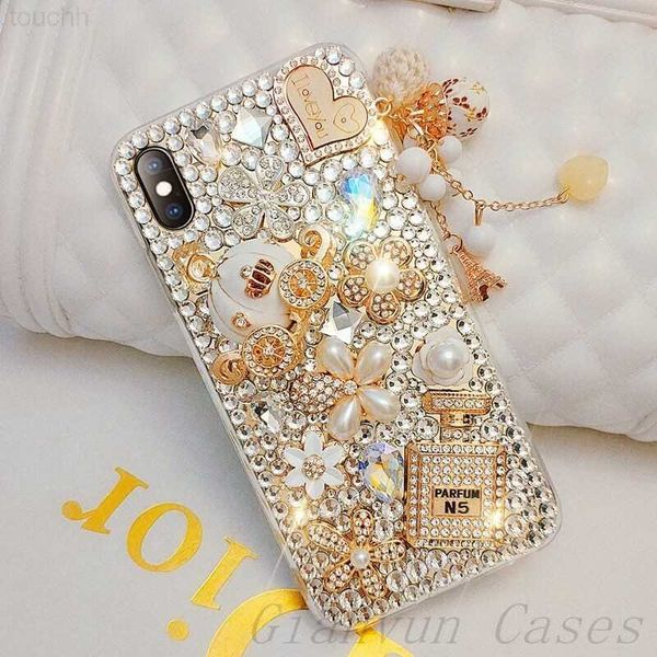 Cell Phone Cases Bling Diamond Pumpkin Car Soft Phone Case For Samsung Galaxy S…