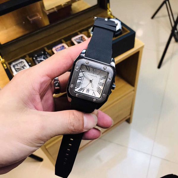 luxury classical santos watch for men movement quartz watches ie2q high qualiy prx montre luxe blue dial date uhr limited sales with box, Slivery;golden
luxury classical santos watch for men movement quartz watches ie2q high qualiy prx montre luxe blue dial date uhr limited sales with box, Slivery;golden
